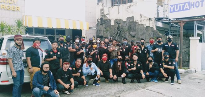 
					OKLBI Turut Kawal Aspirasi, Gabungan Ormas Adat Di Polda Sulut