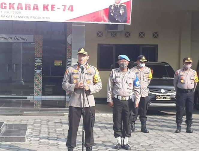 
					Kapolres Pekalongan Kota bersama TNI Siap Mengawal Kebijakan New Normal