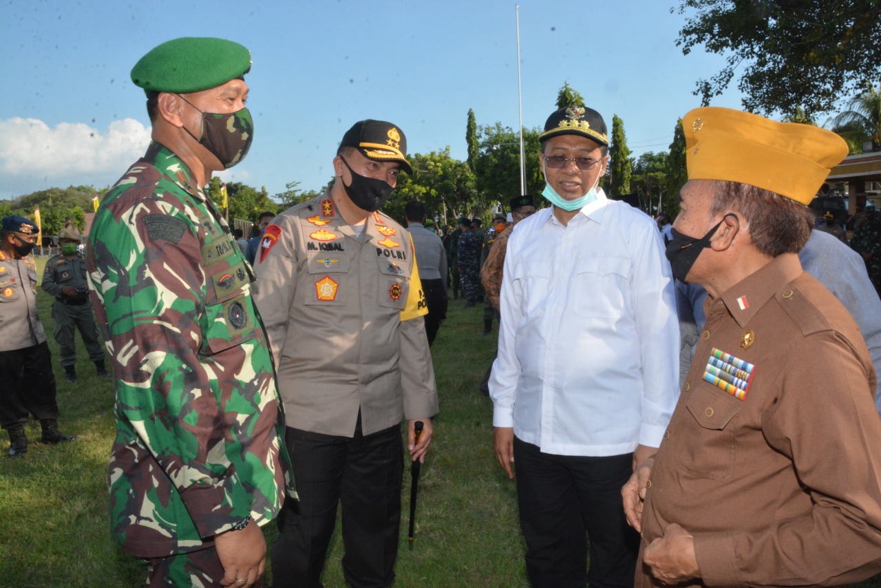 Gubernur NTB, Ketua TP-PKK NTB Beserta Wagub NTB Sambut Danrem 162/WB