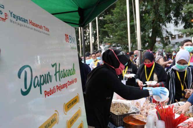 
					BNI Syariah Buka Dapur Hasanah untuk Petugas Medis Corona