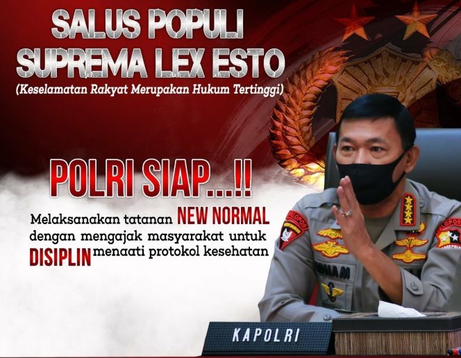 
					Kapolri Idham Aziz Nilai Tiga Kapolda Berhasil Tangani Masalah Covid 19