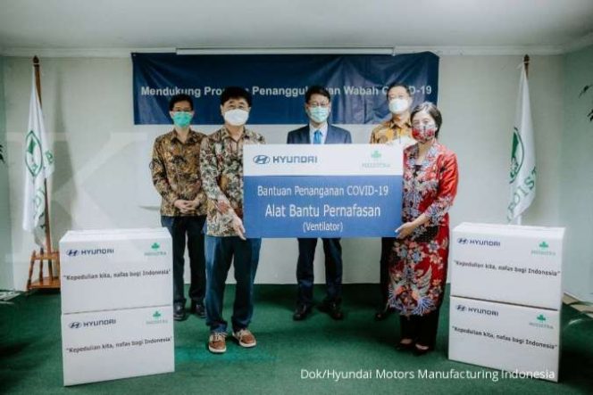 
					Hyundai  Kembali Sumbang  Ventilator kepada Rumah Sakit di Jakarta dan Bekasi