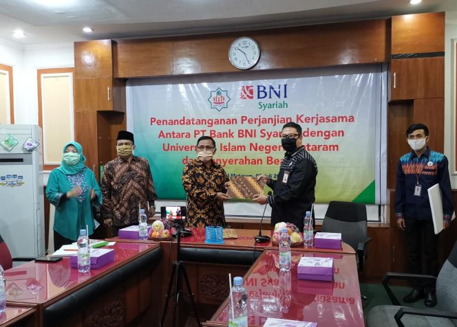 
					BNI Syariah Sepakati Kerjasama dengan UIN Mataram untuk  Layanan Virtual Account e-Collection
