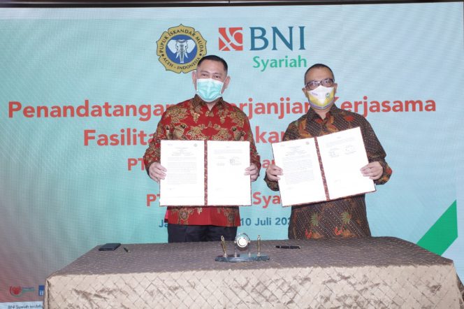 
					BNI Syariah Gandeng PT Pupuk Iskandar Muda Terkait Penyediaan Fasilitas Perbankan