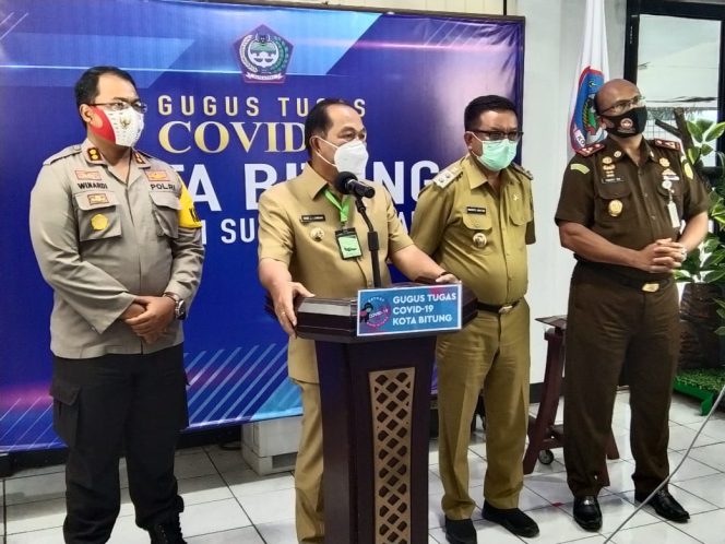 
					Gugus Tugas Covid-19 Kota Bitung, Tetapkan 3 Kelurahan Yang Menjadi Zona Merah