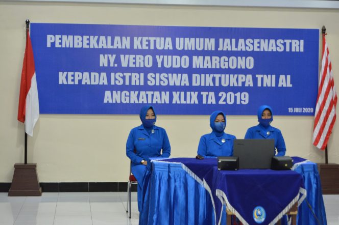 
					Jalasenastri Berikan Pembekalan Secara Virtual Kepada Istri Siswa Diktukpa TNI AL