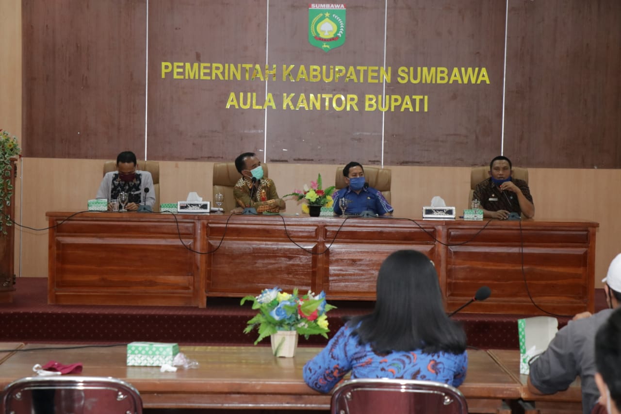 Bakohumas NTB Sapa Awak Media di Sumbawa