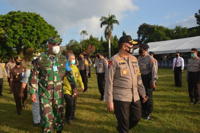 
					Danrem 162/WB Dan Jajaran Dukung Gelar Operasi Gatarin 2020 Polda NTB