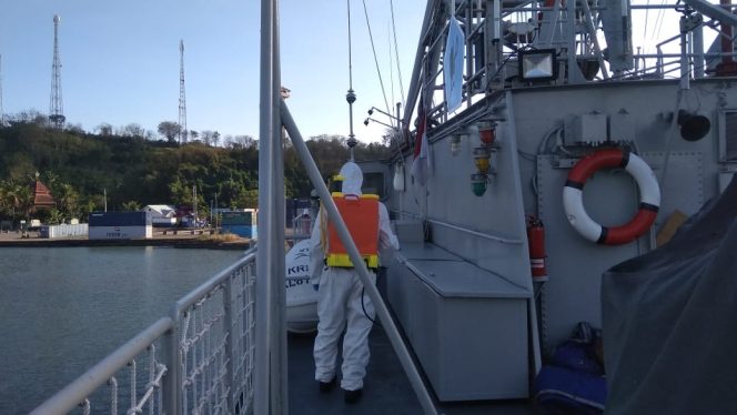 
					Cegah Klaster Baru, Lanal Mataram Laksanakan Protokol Covid-19