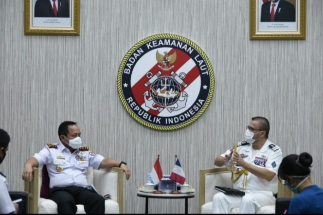 
					Kepala Bakamla RI Terima Kunjungan Atase Pertahanan Prancis
