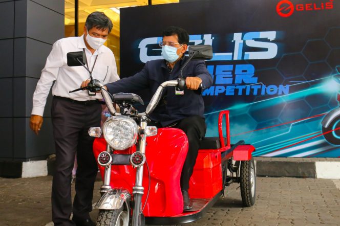 
					Gelis dan Kemenperin Gelar Modifikasi Motor Roda Tiga