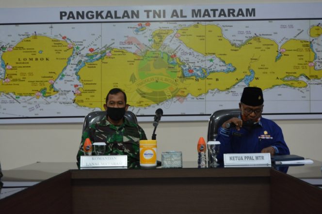 
					Hadiri PPAL Rayon, Danlanal Mataram Himbau Anggota Terapkan Hidup Sehat