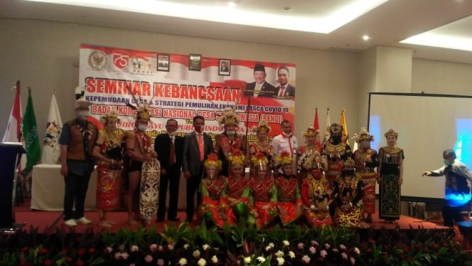 
					Seminar Kebangsaan BKNDI ,Dibuka Oleh Ketua MPR RI dan Utusan Kementrian