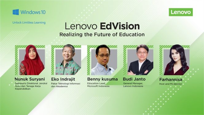 
					Dukung Transformasi Digital pada Sektor Pendidikan di Indonesia, Lenovo Luncurkan EdVision