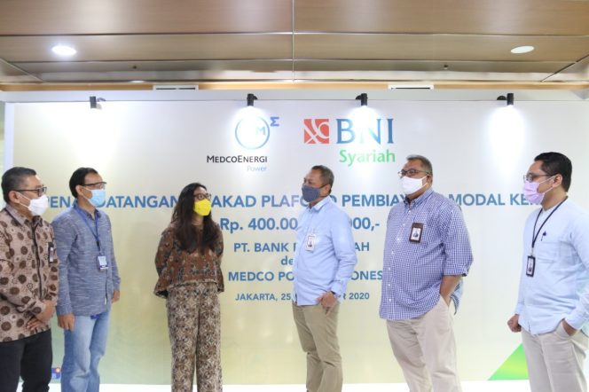 
					BNI Syariah Salurkan Pembiayaan Rp400 Miliar ke PT Medco Power Indonesia