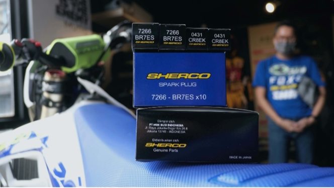 
					Sherco percayakan NGK Busi Jadi Andalannya