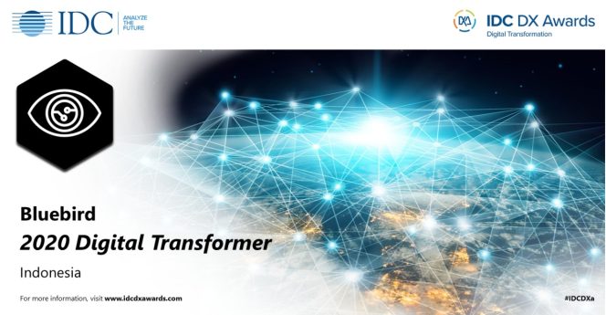 
					Bluebird Raih Penghargaan “Digital Transformer” pada IDC  Digital Transformation Awards 2020