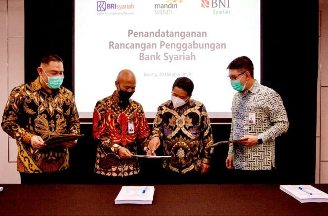 
					Rampungkan Merger Bank Syariah Nasional , Tiga Bank Sepakati Rancangan Merger