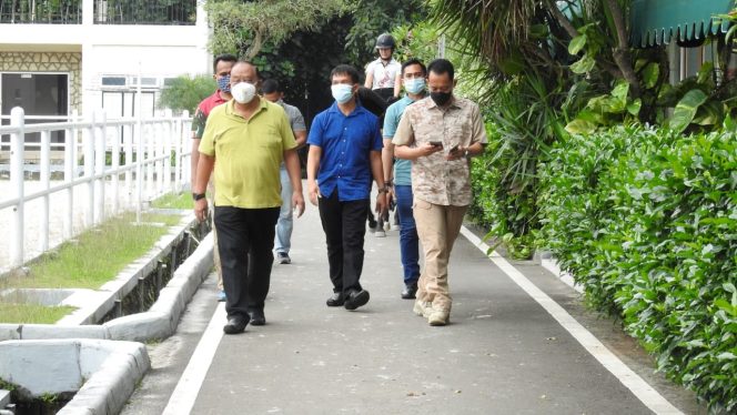 
					Dandim 0510/Trs Dampingi Silaturahmi Dengan Ketum Koni Pusat