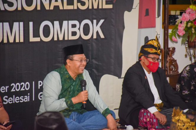 
					Gubernur NTB Silaturahim dengan Lombok Mercusuar dan Laskar Sasak