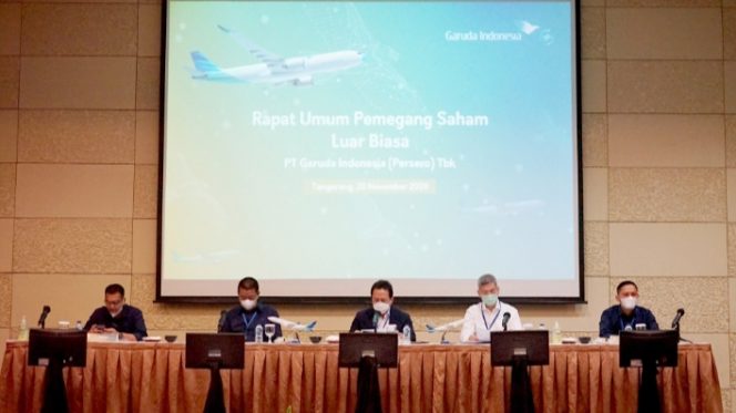 
					Garuda Indonesia Kantongi Persetujuan Pemegang Saham Untuk Menerbitkan Obligasi Wajib Konversi