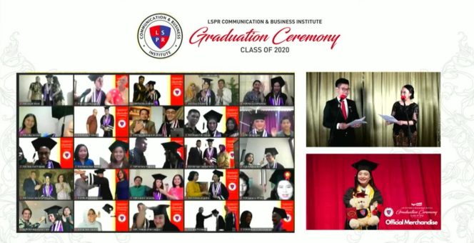 
					LSPR Mewisuda Sebanyak 877 Secara Virtual Graduation Ceremony