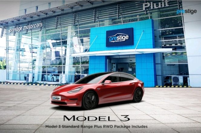 
					Gandeng Tokopedia Prestige Motocars Luncurkan Tesla Model 3