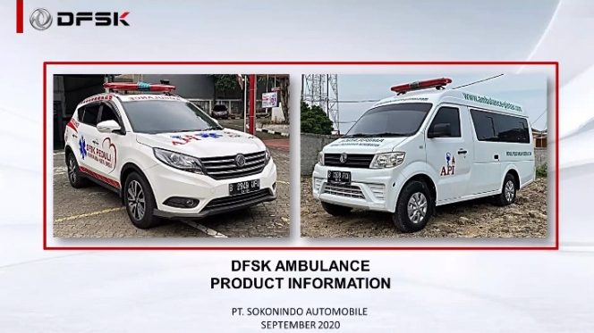 
					Ambulance DFSK Kini Lebih Lengkap Typenya