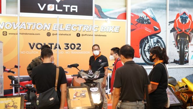 
					Di IIMS Motobike Hybrid Show, Volta Luncurkan Motor Listrik