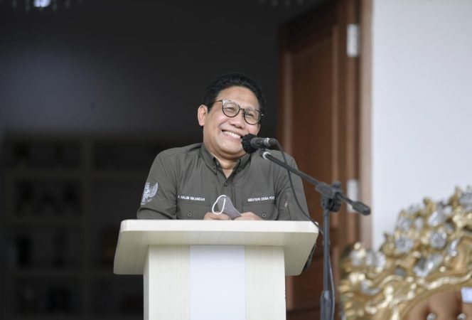 
					Peringati HBT di Mamuju Tengah, Gus Menteri Sebut Transmigran Pahlawan NKRI