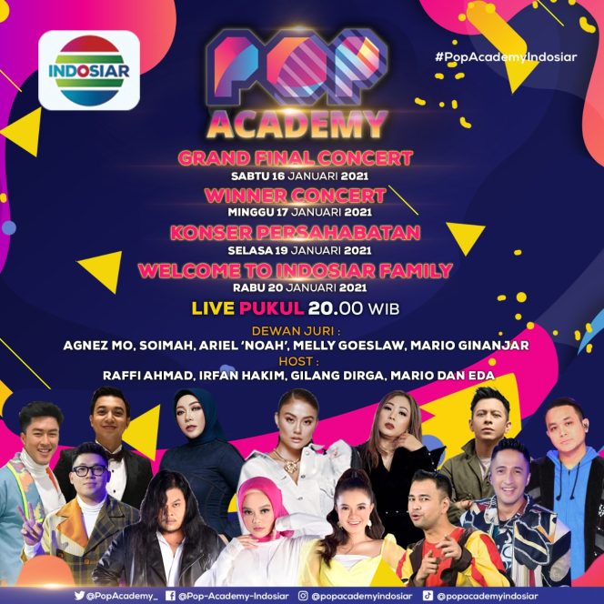
					2 Finalis Pop Academy Akan Bertarung Jum’at Mendatang