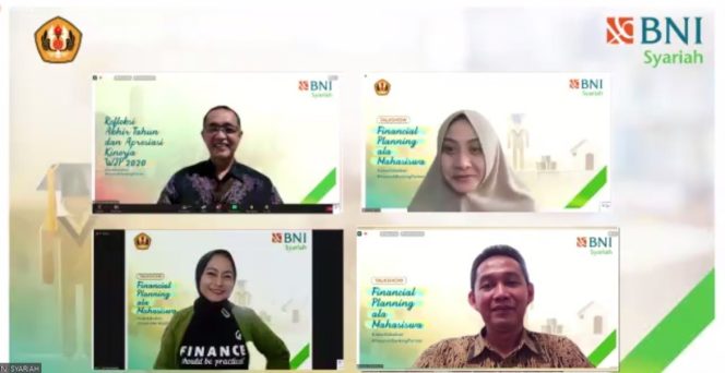 
					BNI Syariah Bersama Universitas Padjajaran Gelar Talkshow Edukasi Pengelolaan Keuangan Syariah