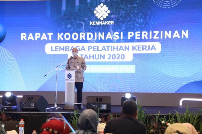 
					Tingkatkan SDM Kompeten, Kemnaker Komitmen Kembangkan BLK Komunitas