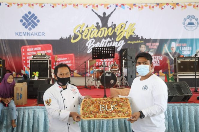 
					Jelang Akhir Tahun 2020, Kemnaker Promosikan BLK Belitung