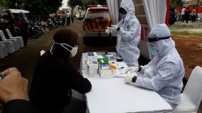 
					Polres Ta Bandara Soetta Melalui “Asrama Tangguh Jaya”, Cegah Covid-19,Gelar Tracing, Testing dan Treatment