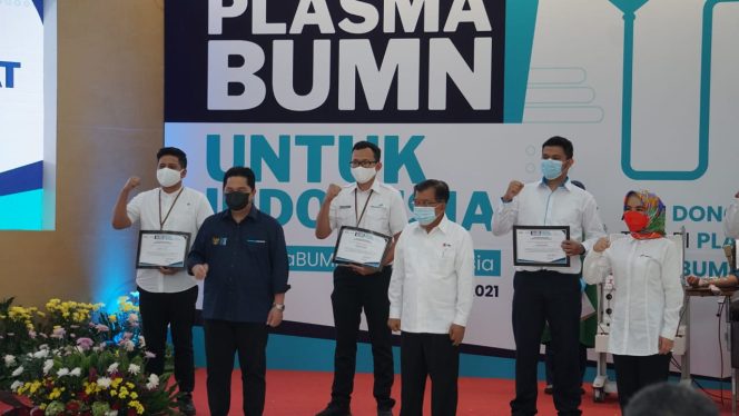
					Kementerian BUMN Inisiasi Donor Nasional Plasma di 34 Provinsi