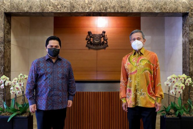 
					Menteri BUMN Ajak Singapura Pererat Ekonomi