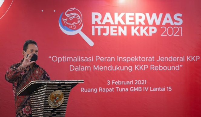 
					Menteri Trenggono Minta Itjen KKP Tingkatkan Pengawasan Pelaksanaan Program Kerja