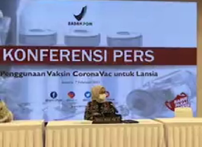 
					BPOM Keluarkan Izin Vaksin Sinovac Bisa Digunakan untuk Lansia