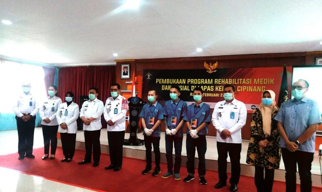 Lapas Cipinang Lakukan Program Rehabilitasi Medis dan Sosial Bagi Napi Narkotika