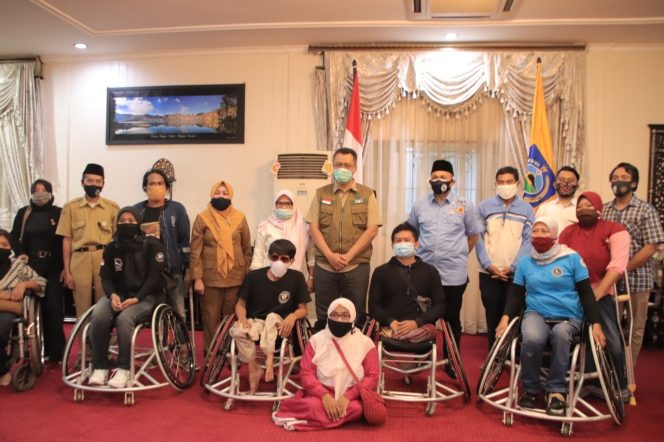 
					Dukung Basket Lombok Difabel, Gubernur NTB Beri Kursi Roda Khusus