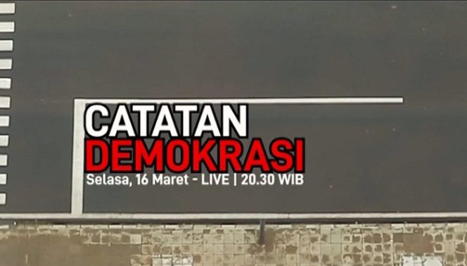 
					“Catatan Demokrasi” Program Talkshow Hardnews Terbaru Dari tvOne