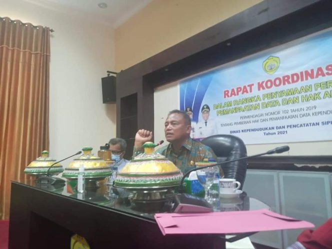 
					Roni Muhtar Tegaskan, Pengelolaan Data Kependudukan Harus Simultan