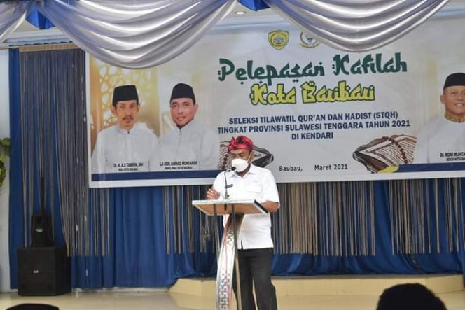 
					Wawali Baubau Ingin Kafilah Baubau Tampil Terbaik
