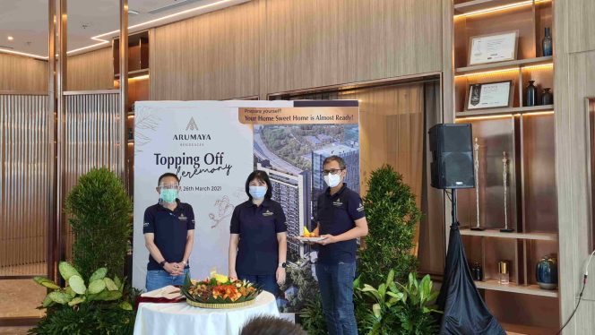 
					ASTRA Property dan Hongkong Land menyelenggarakan Topping Off Ceremony Arumaya Residences Sesuai Target