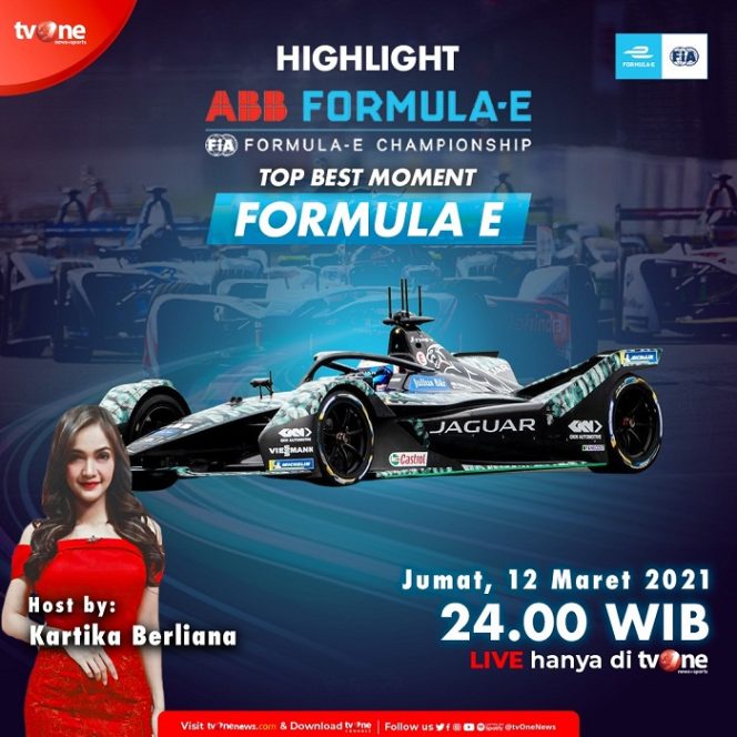 
					Malam ini……!!! tvOne Hadirkan Program Highlight ABB FIA Formula E Championship 2021