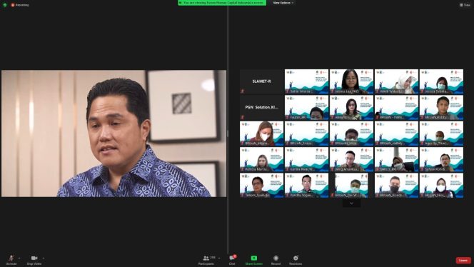 
					Kementerian BUMN Menyelenggarakan Program CEO dan CFO Muda Rumah BUMN