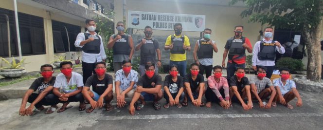 
					11 Orang Pembuat Panah Wayer, Di Ringkus Bang Jack Dan Tim