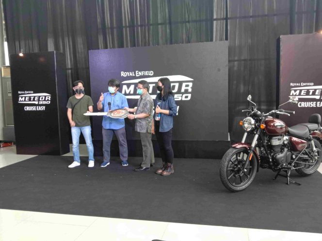 
					Meteor 350 Bergaya Easy Cruiser Untuk Pasar Indonesia Resmi Diluncurkan Royal Enfield
