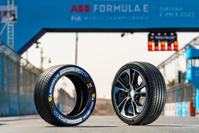 
					MICHELIN Pilot Sport EV adalah hasil dari pengalaman unik yang diperoleh Michelin  di Formula E